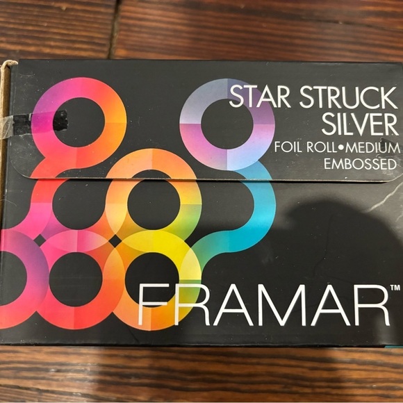 Framar Foil Roll Medium Embossed New In Box Highlighting Roll - Picture 3 of 4